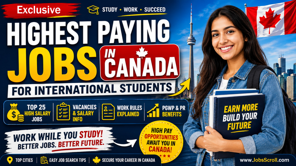 25 Highest Paying Jobs in Canada for International Students in 2026