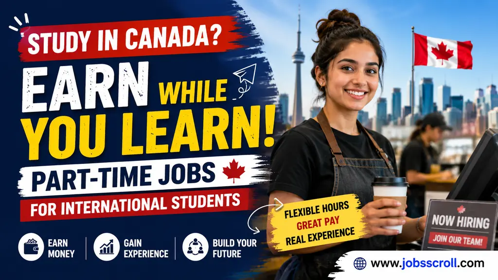 Part-Time Jobs in Canada for International Students